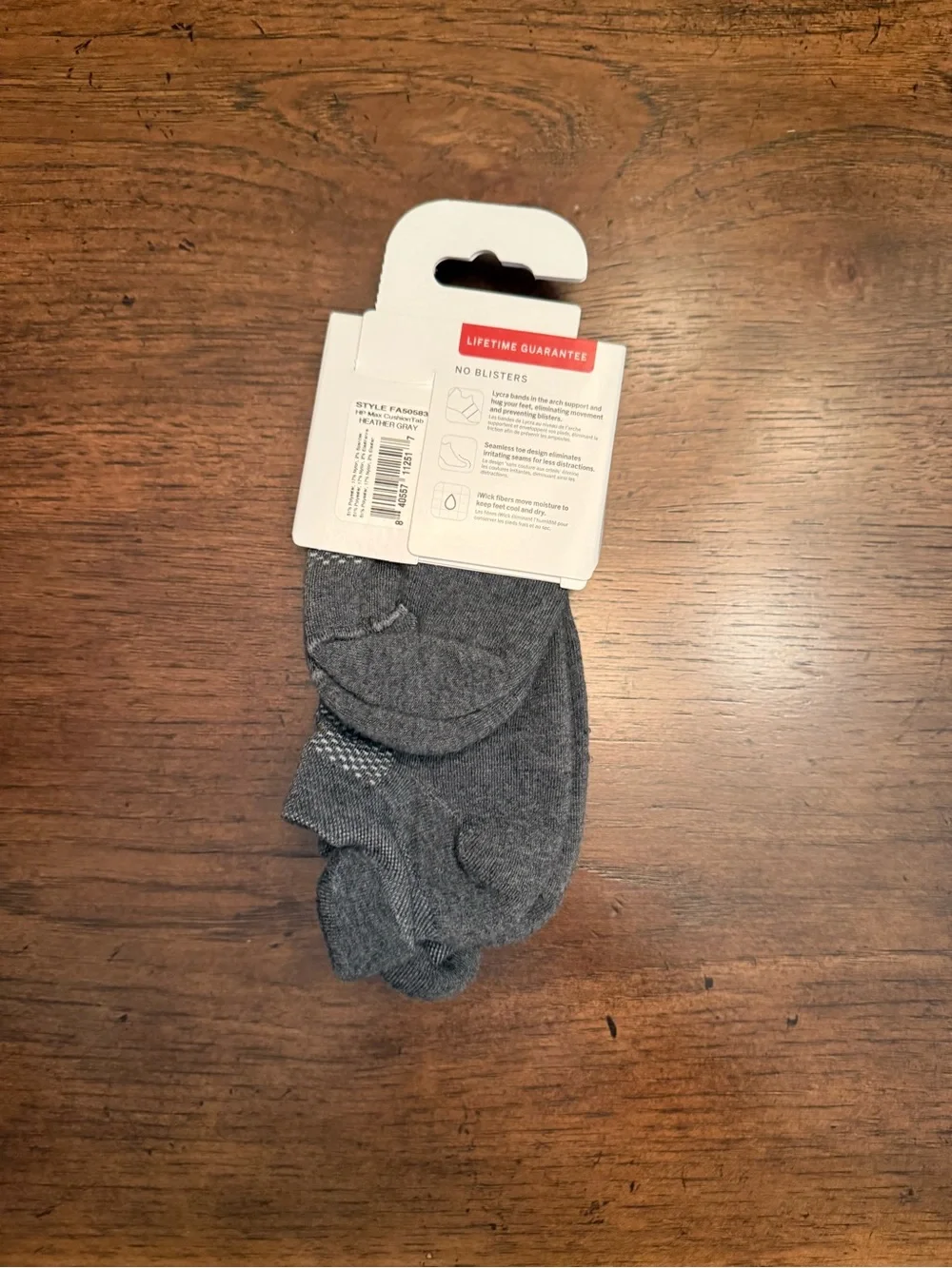 Feetures breathable gray